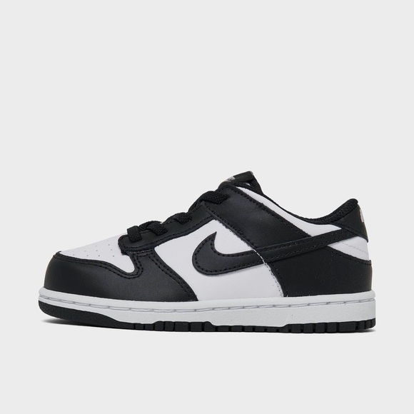 Nike Other - Nike Kids Black & White Low Dunk Sneakers 9C